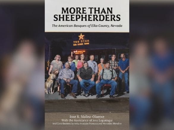 Cover art depicting the American spirit of elk county, Nevada, emphasizing more than just sheepherding.