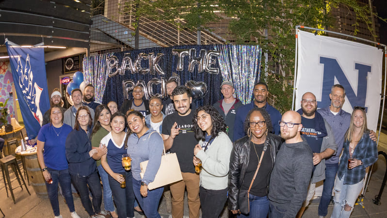 Nevada Veterans Chapter members at Pack Midtown event