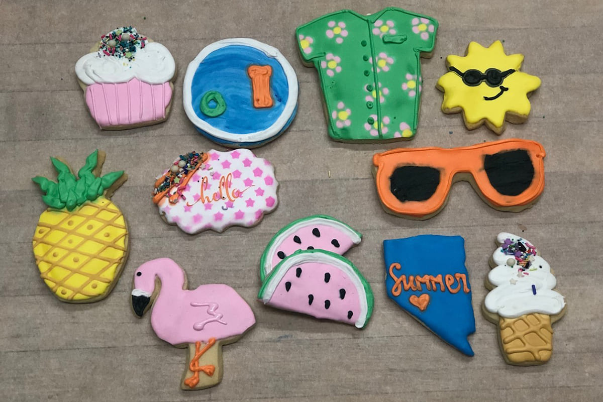 Cookie Decorating with the Pack and Delicious Designs