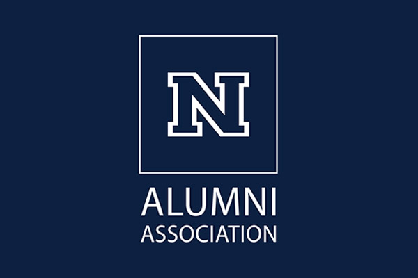 University of Nevada, Reno Alumni Association Reversed Logo