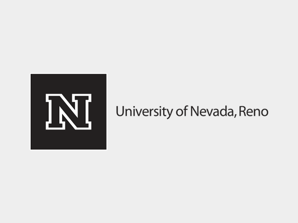 Standard Black University of Nevada, Logo and Signature