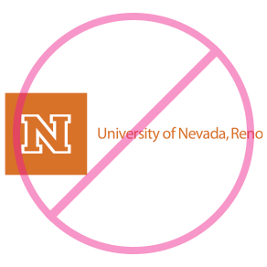 University logo incorrect color