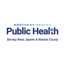 Northern Nevada Public Health logo serving Reno, Sparks, and Washoe County.