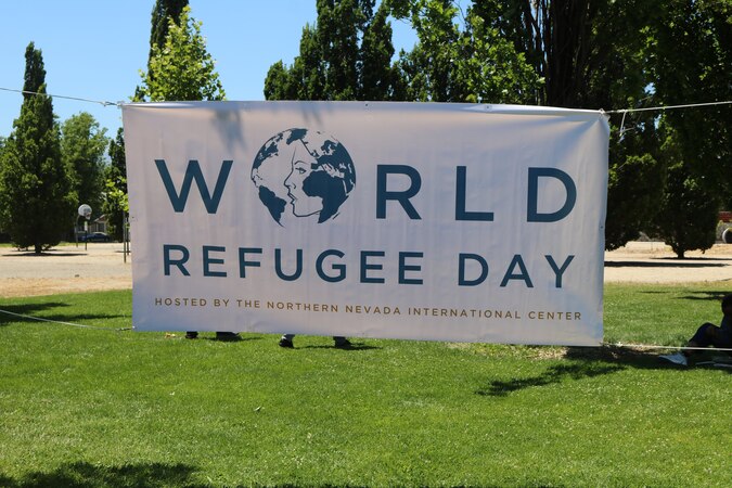 World Refugee Day banner
