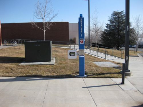 The Edmund J. Cain Hall AED