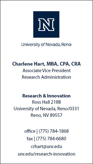 Business card example