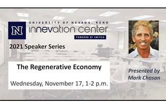 Guest speaker Mark Chasan from the Regenerative Economy webinar.