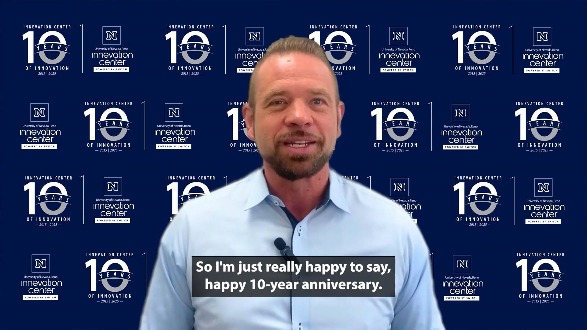 Video screenshot of Doug Erwin's testimonial for the Innevation Center