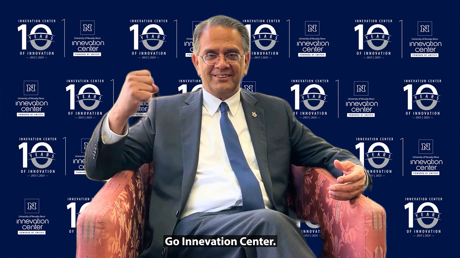 Video screenshot of Mridul Gautam's testimonial for the Innevation Center