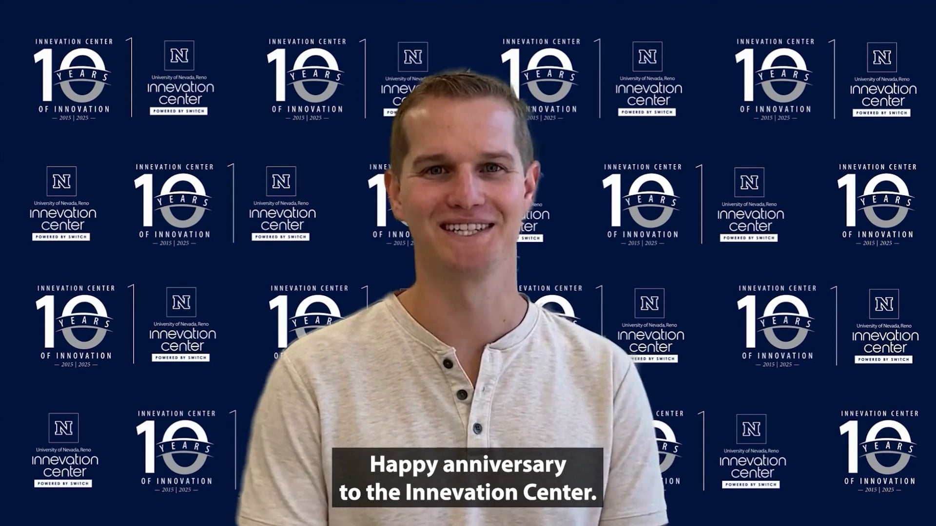 Video screenshot of Matt Starrett's testimonial for the Innevation Center