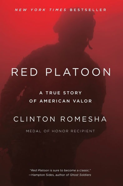 Cover imagery of Clinton Romesha's book, Red Platoon