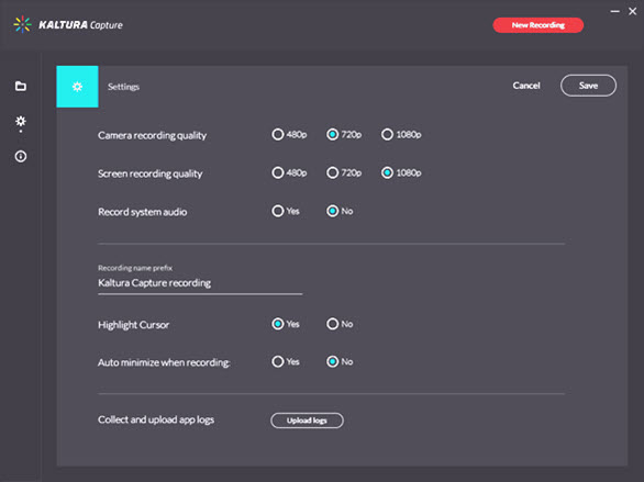 Record Class Using Kaltura Classroom - eLearning