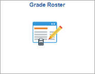 Grade Roster tile found on the Instructor Homepage in MyNEVADA