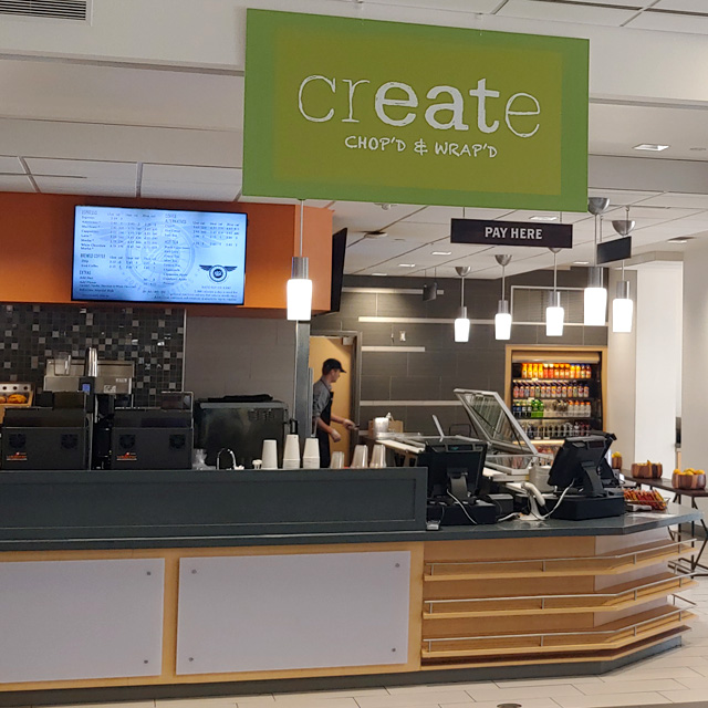 Create dining exterior