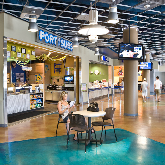 Joe Crowley student union cafeteria