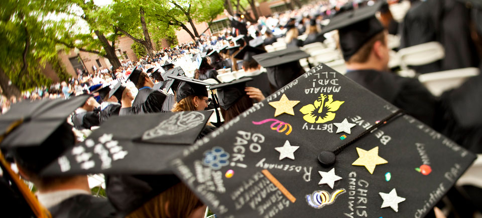 Spring commencement