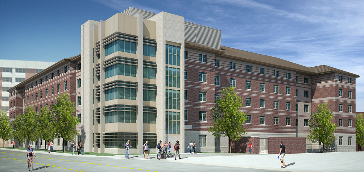 Rendering of Peavine Hall