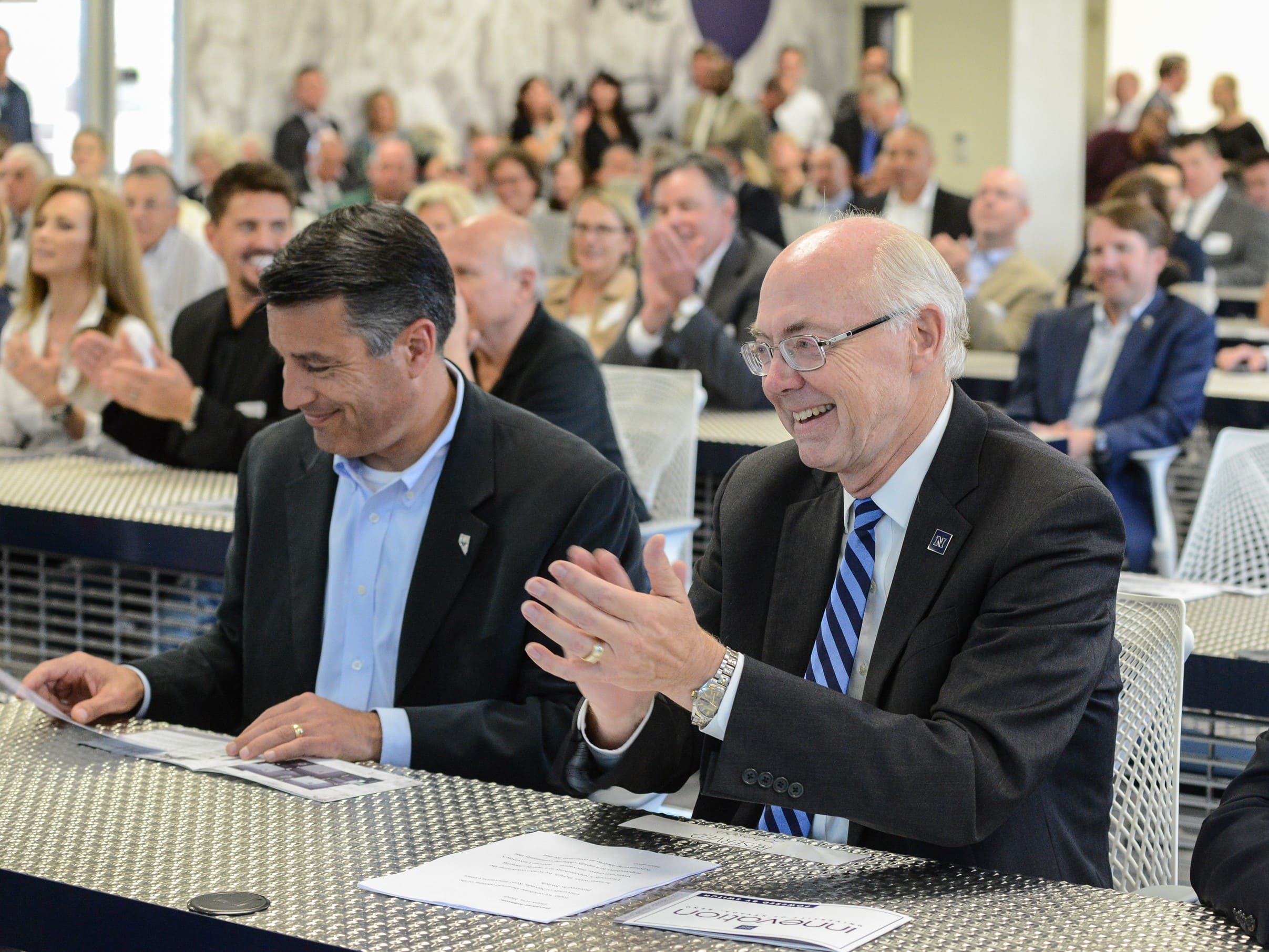 Governor Sandoval and President Johnson