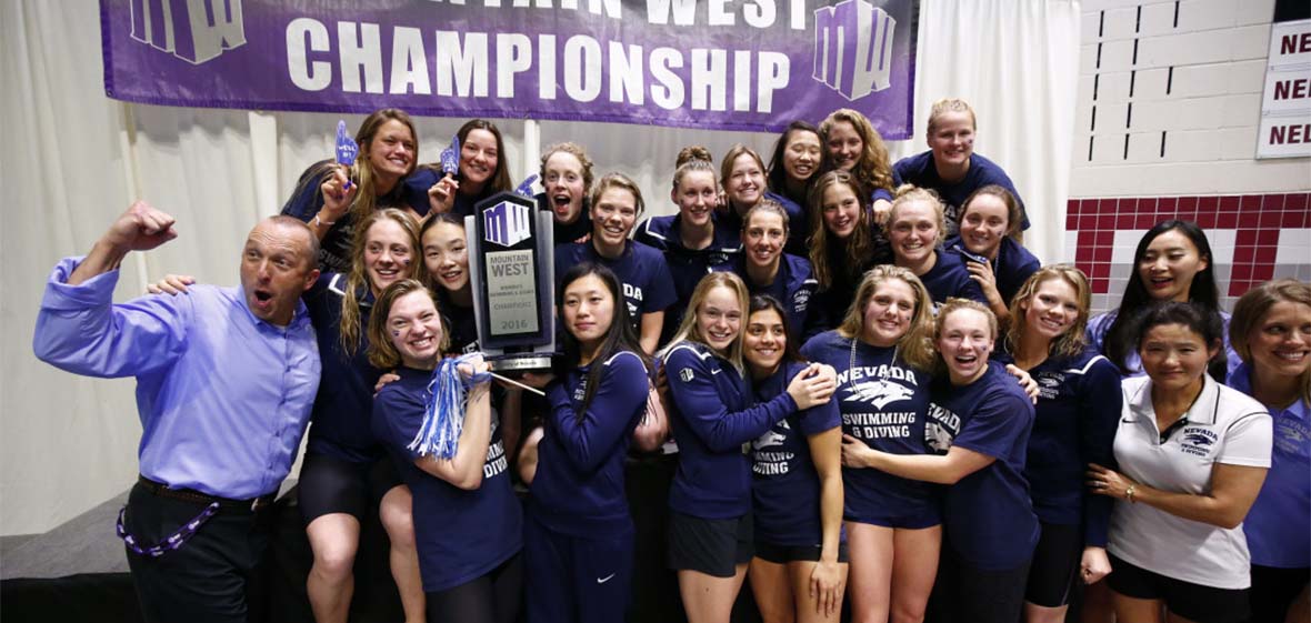 Mountain West Swim and Dive Champions