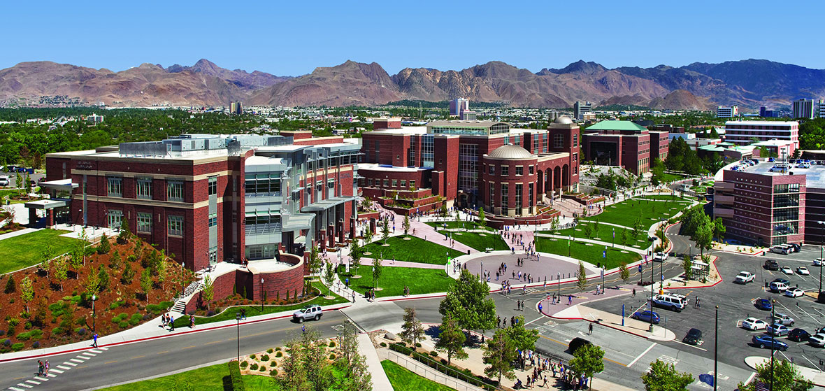 Campus scenic photo of Student Union