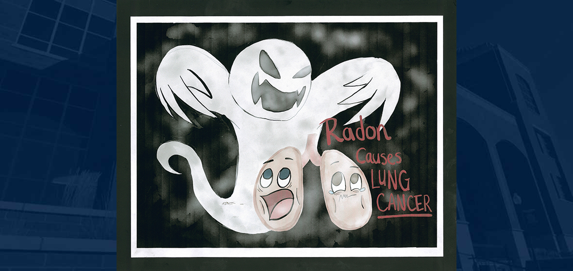 2017 National Radon Poster Contest second place poster