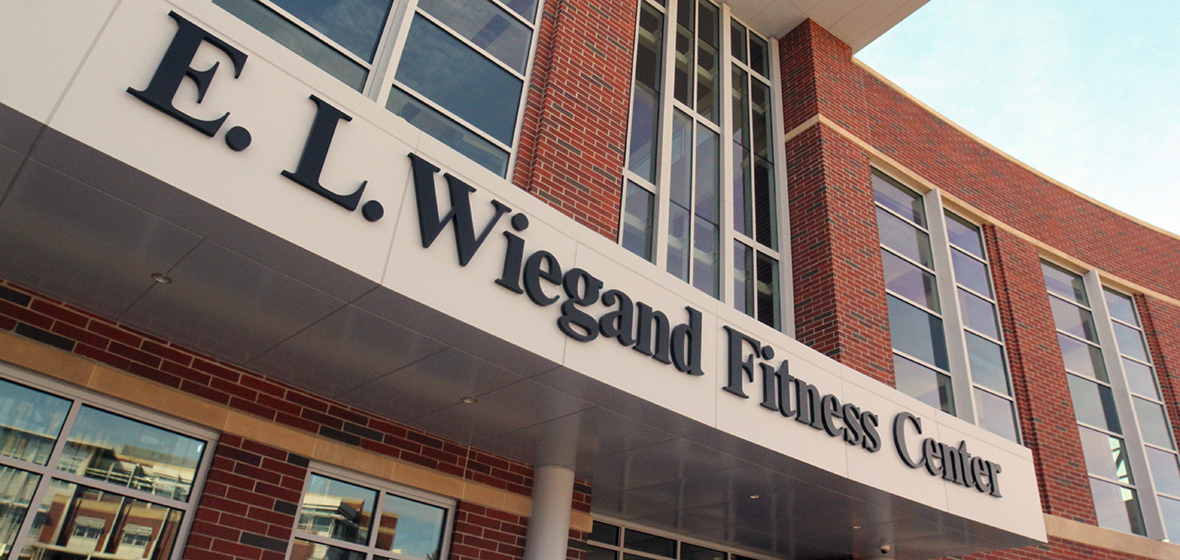 EL Wiegand Fitness Center exterior