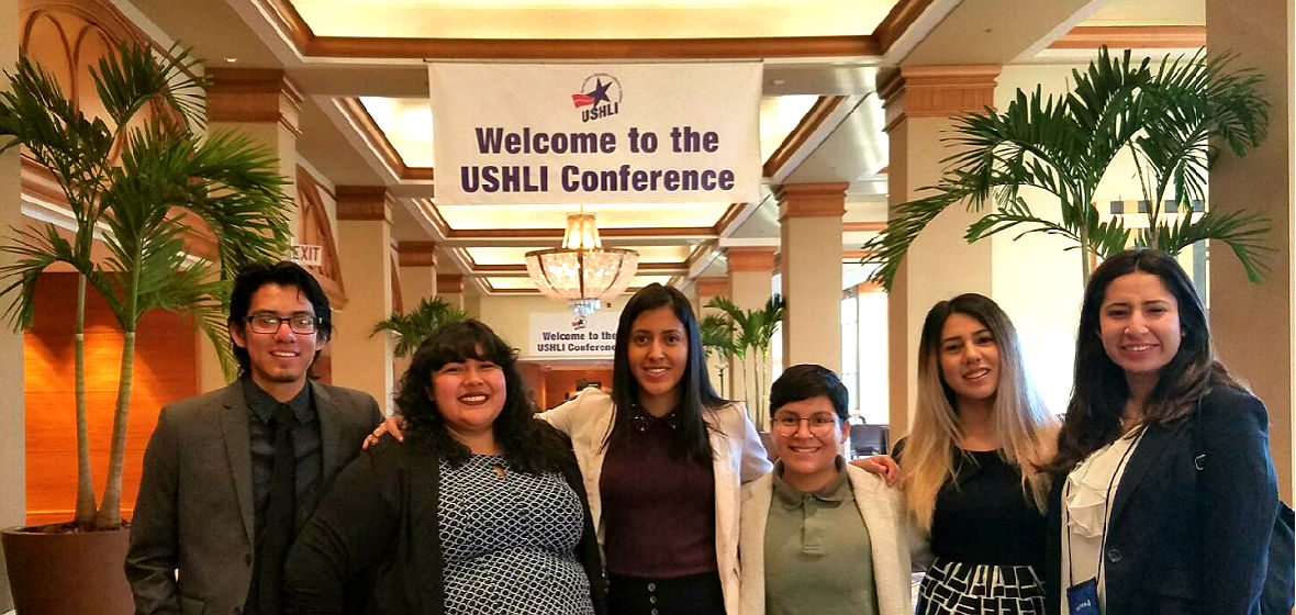 University students who attended the USHLI conference in Chicago. 