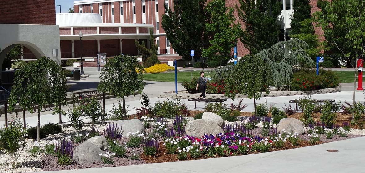 Trexler Garden on the University of Nevada, Reno campus