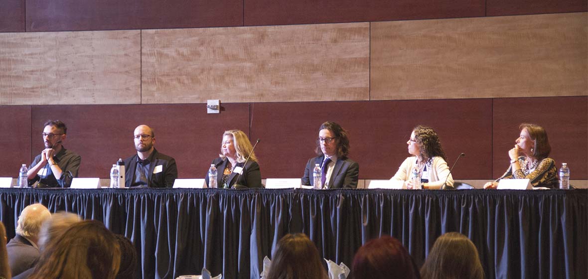 Liberal Arts Career Night Panelists at the University of Nevada, Reno ballrooms