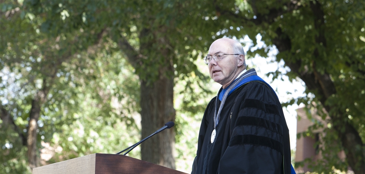 Marc Johnson at inauguration