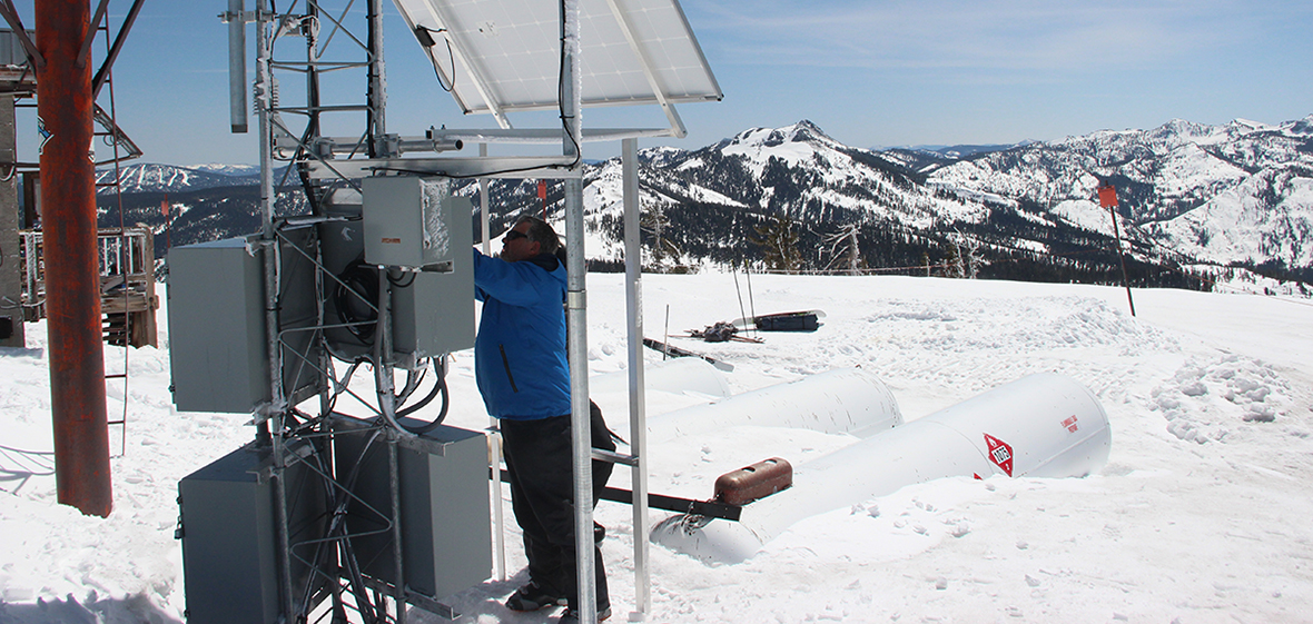 mt lincoln weather station