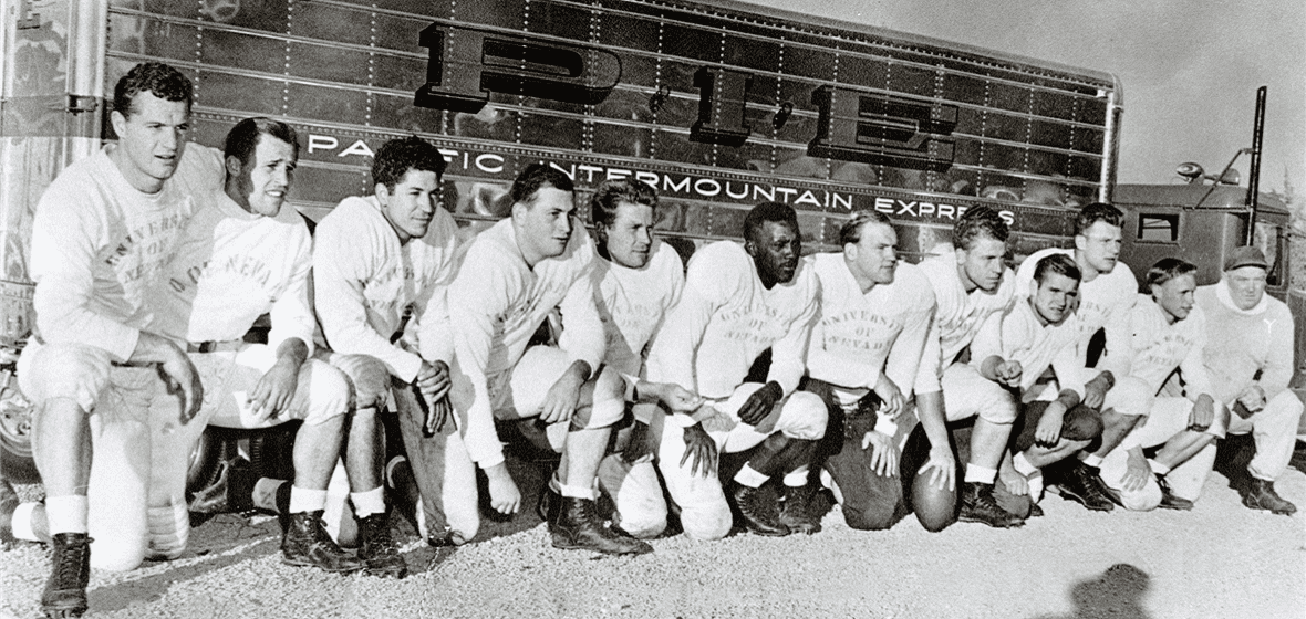 Sherman Howard and the Wolf Pack in 1948