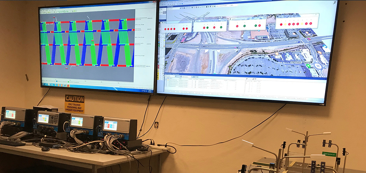 PASS system traffic simulator