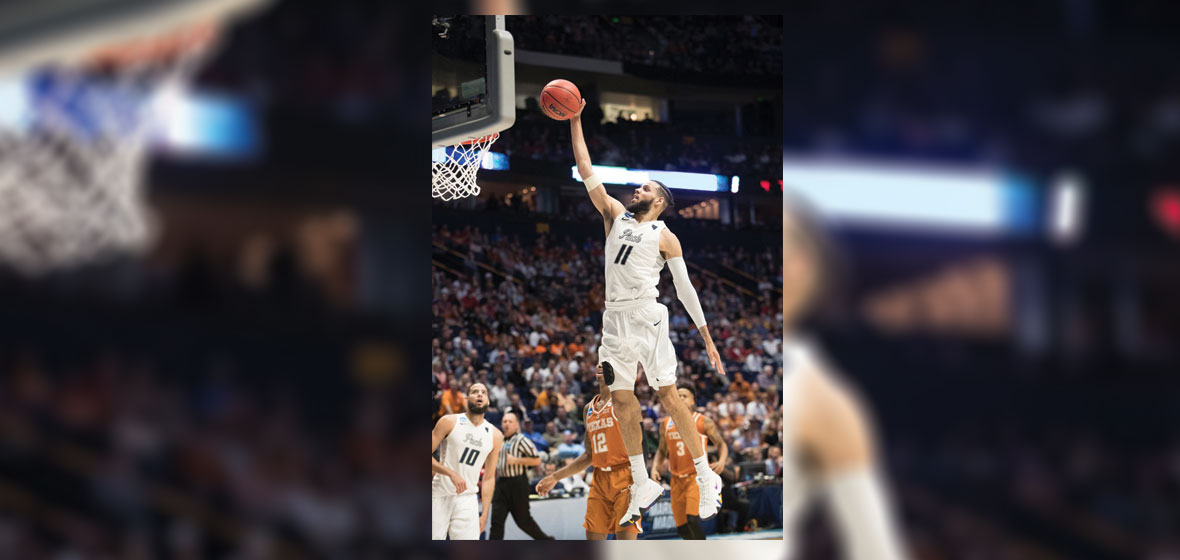 cody martin with the ball