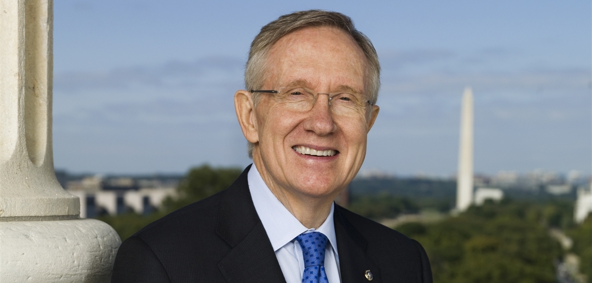 Former United States Senator Harry Reid pictured in Washington