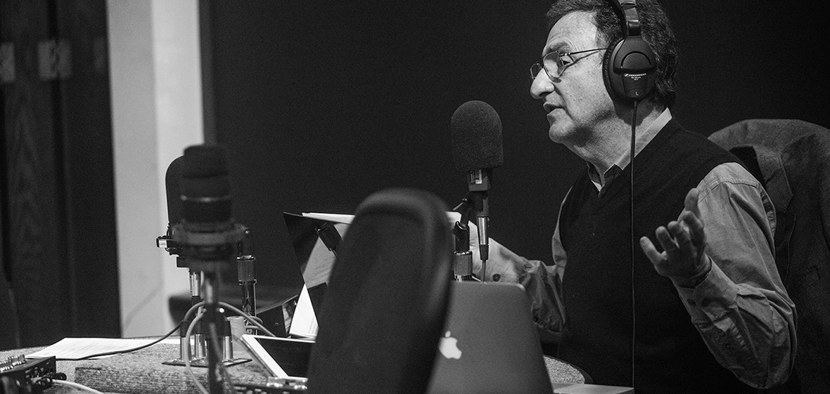 Ira Flatow in studio