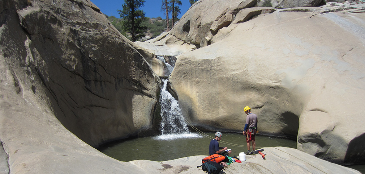 Fox Creek waterfall