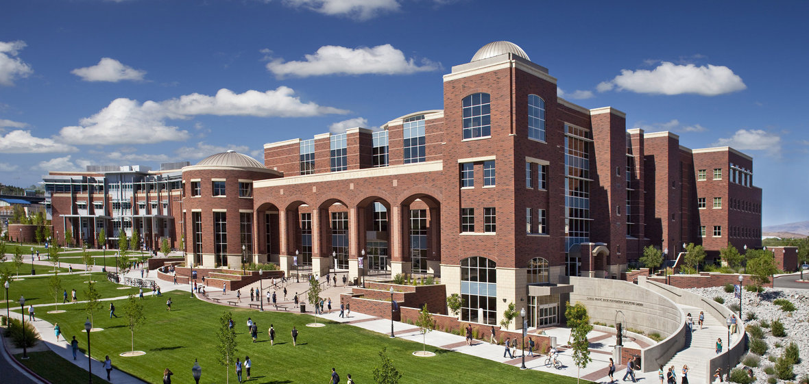 Exterior image of the Mathewson-IGT Knowledge Center Building