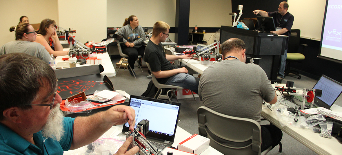 teachers learn robotics