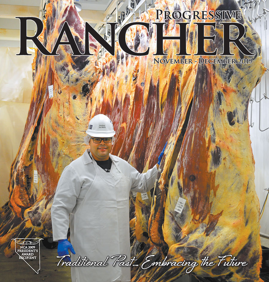 Amilton de Mello on the cover of Progressive Rancher magazine