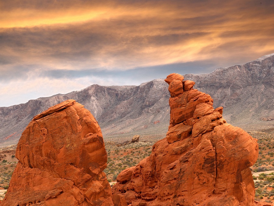 Red Rock Canyon Rocks