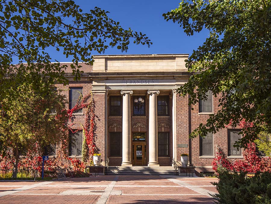 Frandsen Building on the University of Nevada, Reno campus