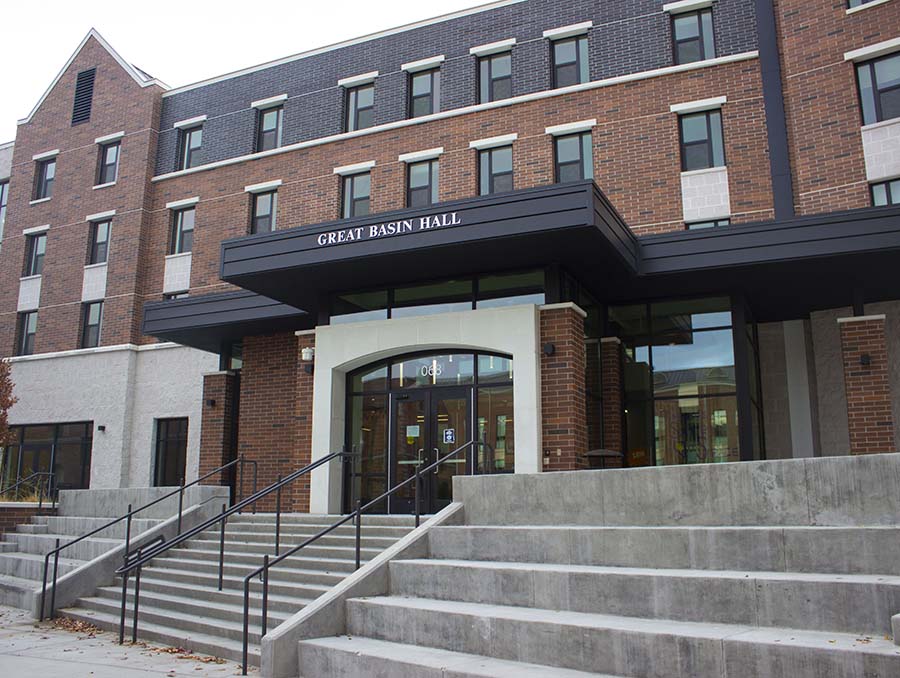 Great Basin Hall on the University of Nevada, Reno campus.