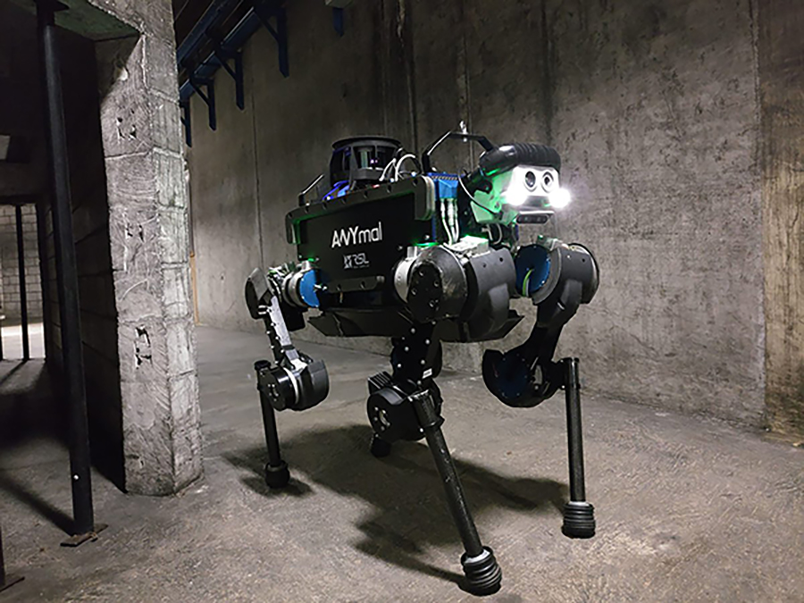 Anymal robot competes at DARPA Challenge