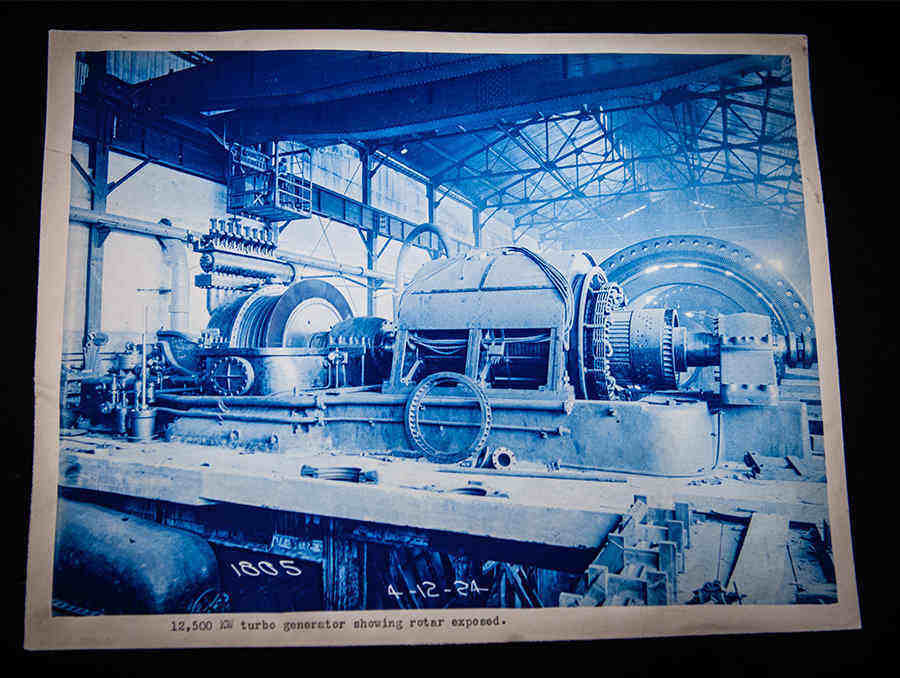 Nevada consolidated mining collection cyanotype photo