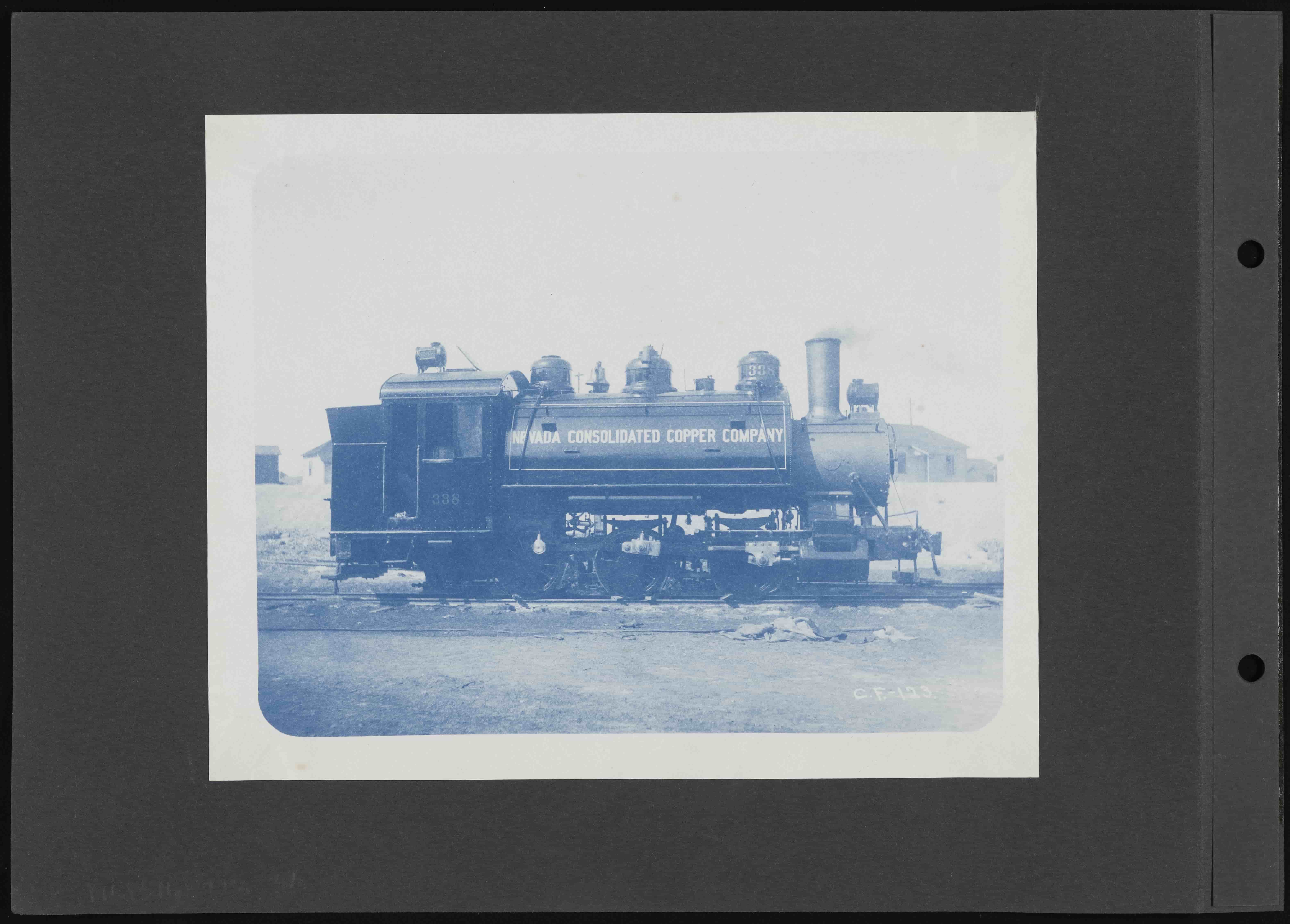 From the Nevada Consolidated Copper Company Collection: Nevada Consolidated Copper Train