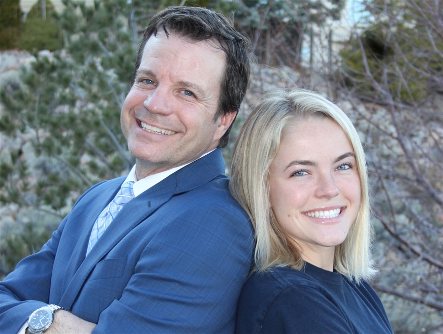 Steve Maples with his daughter Mya