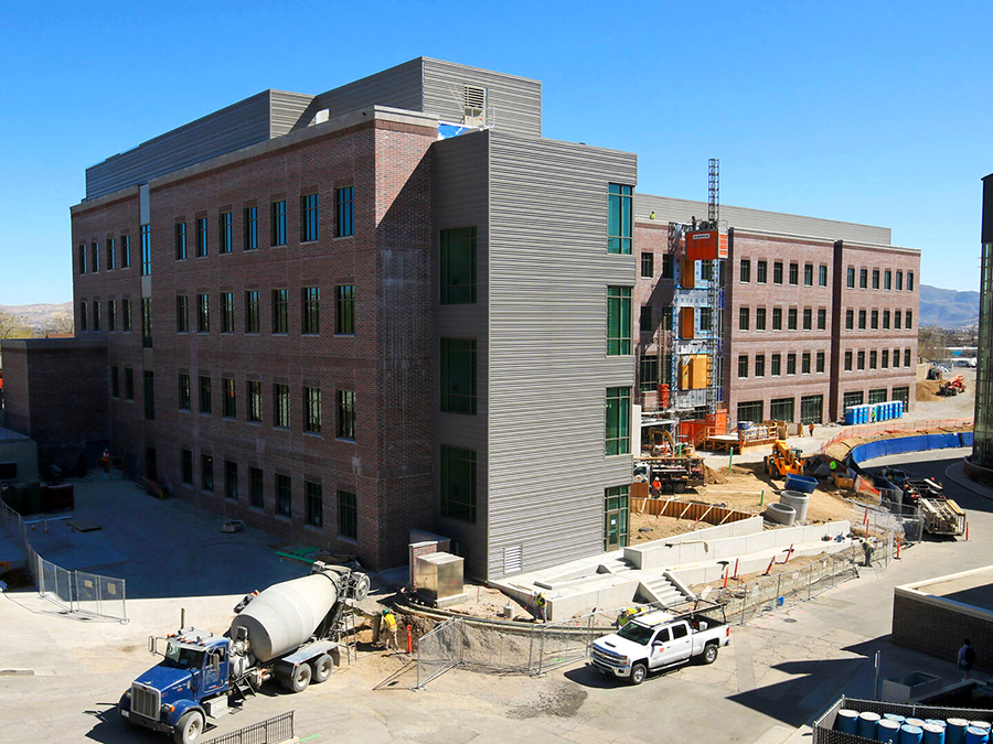 new engineering building under construction