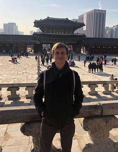 Tyler Harris in Seoul, South Korea