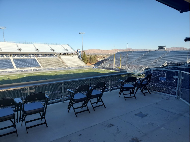 Large scale view of Mackay Stadium - October 2020